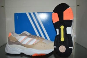 Zapatos para mujer Adidas Originals Retropy F90 HP9628 aluminio/blanco/beige mágico - Imagen 1 de 3