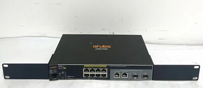 HP Aruba 2530 J9774A 8G PoE+ Switch - Image 1 of 4