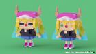LEGO Brickheadz - Kobayashi femme de chambre dragon - Vecteur - MOC personnalisé - INSTRUCTIONS PDF