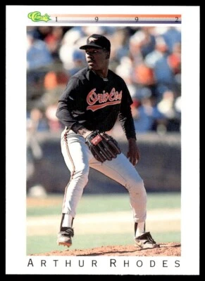 1992 Classic I #T75 Arthur Rhodes - Baltimore Orioles - Image 1 of 2