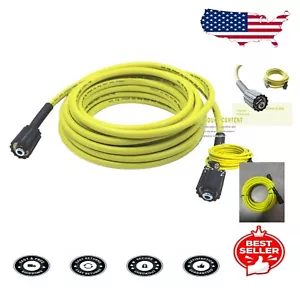 35ft High-Pressure Washer Hose for RYOBI - Optimal for Outdoor Cleaning Tasks - Picture 1 of 8