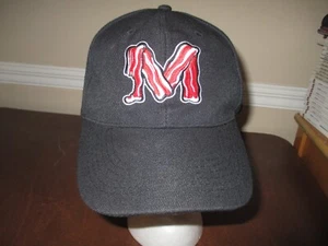 Berretto/cappello baseball nero Macon Bacon - cinturino regolabile sul retro - ottime condizioni - Foto 1 di 5