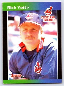Donruss #546 Rich Yett Cleveland Indians 1989 vintage - Imagen 1 de 2