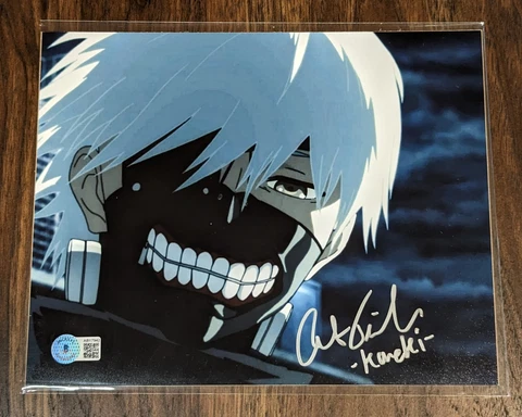 Austin Tindle "Ken Kaneki" Autographed Signed 8x10 - Tokyo Ghoul - Beckett COA Cover
