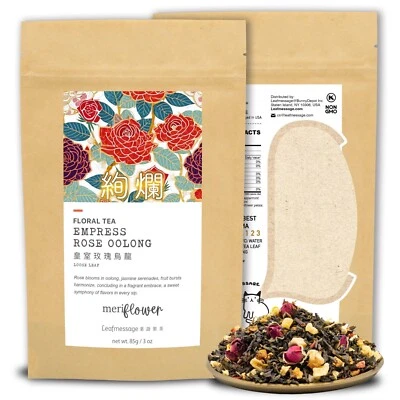 Leafmessage Tea - Empress Rose Oolong Floral Tea 絢爛 85g - Image 1 of 4