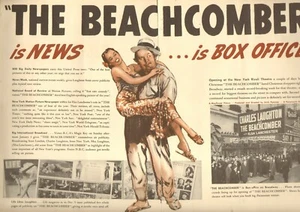 Movie ads 1939-The Beachcomber-Charles laughton-----3 - Picture 1 of 3