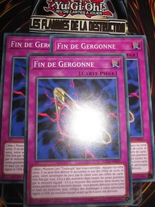 YU-GI-OH! COM PLAYSET (LOT DE 3) FIN DE GORGONNE FLOD-FR069 NEUF EDITION 1 FR - Picture 1 of 1