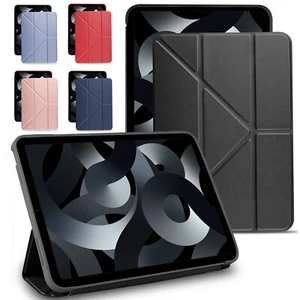 For iPad Air 5 2022/Air 4 2020/iPad Pro 2022/2021/2020/2018 Flip Case PU Cover - Picture 1 of 77