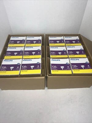 12) Philips Indoor/Outdoor LED Light Bulbs Bright White 120W PAR38 ( 12-Pack ) - Image 1 of 4