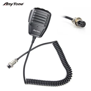 NEW Original 6 Pin Microphone for ANYTONE CB Radio AT-6666PRO 10 Meter Radio - Picture 1 of 4