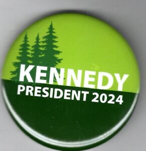 Robert Kennedy Jr  President  2024 environment  political campaign button