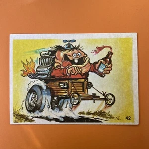 1970 Donruss Odder Odd Rods Sticker #42 - Picture 1 of 2
