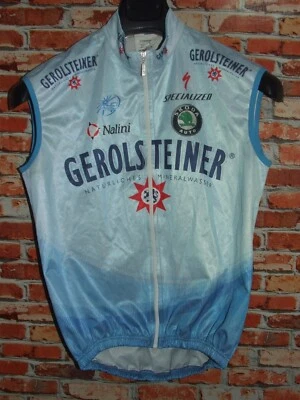 Gerolsteiner sin Mangas Usar Russ Camiseta Bici Ciclismo Shirt Ciclismo T.XS - Imagen 1 de 3