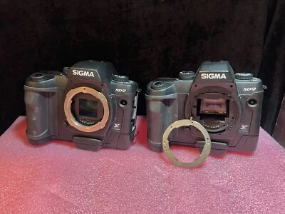 Lot Of 2 SIGMA SD9 Digital Camera Black - Image 1 of 4
