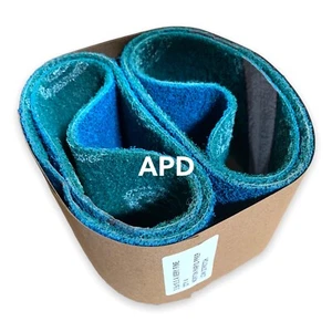 4 Each Norton Vortex 3-1/2"x15-1/2" A/O Very Fine Rapid Prep Belt 66623335139 - Bild 1 von 1