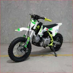 MX Junior K1 110cc Dirt Bike Learners Kids Mini Semi Automatic 4 Speed Electric - Picture 1 of 21