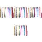 4 Sets Hair Extension Gold Wire Sparkling Shiny Tinsel Flash