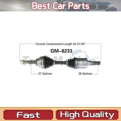 Eje CV delantero izquierdo o derecho para Chevy Colorado GMC Canyon 4x4_LS Foto 1 de 3