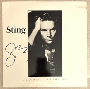 STING Signed Autographed “Nothing Like The Sun” Vinyl Record+2LPs 1987 - Picture 1 of 3