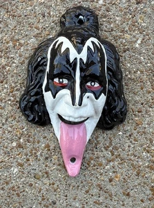 Gene Simmons KISS Rock Star Tongue Cast Iron Wall Mounted Bottle Opener (4.75" - Picture 1 of 4