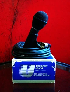 Vintage 1980s University Sound US658L / E.V 658L dynamic cardioid microphone - Picture 1 of 16