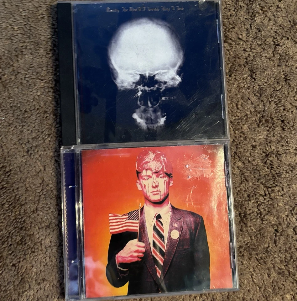 Ministry CDs: Filth Pig, The Mind is a Terrible Thing to Taste - Image 1 of 4