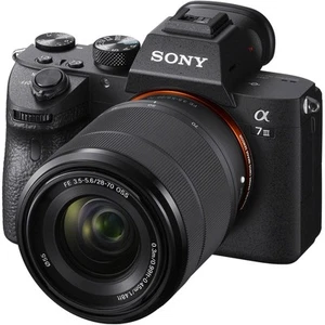 SONY Full-Frame Mirrorless Digital camera α7III zoom lens kit Black Japanese - Picture 1 of 8