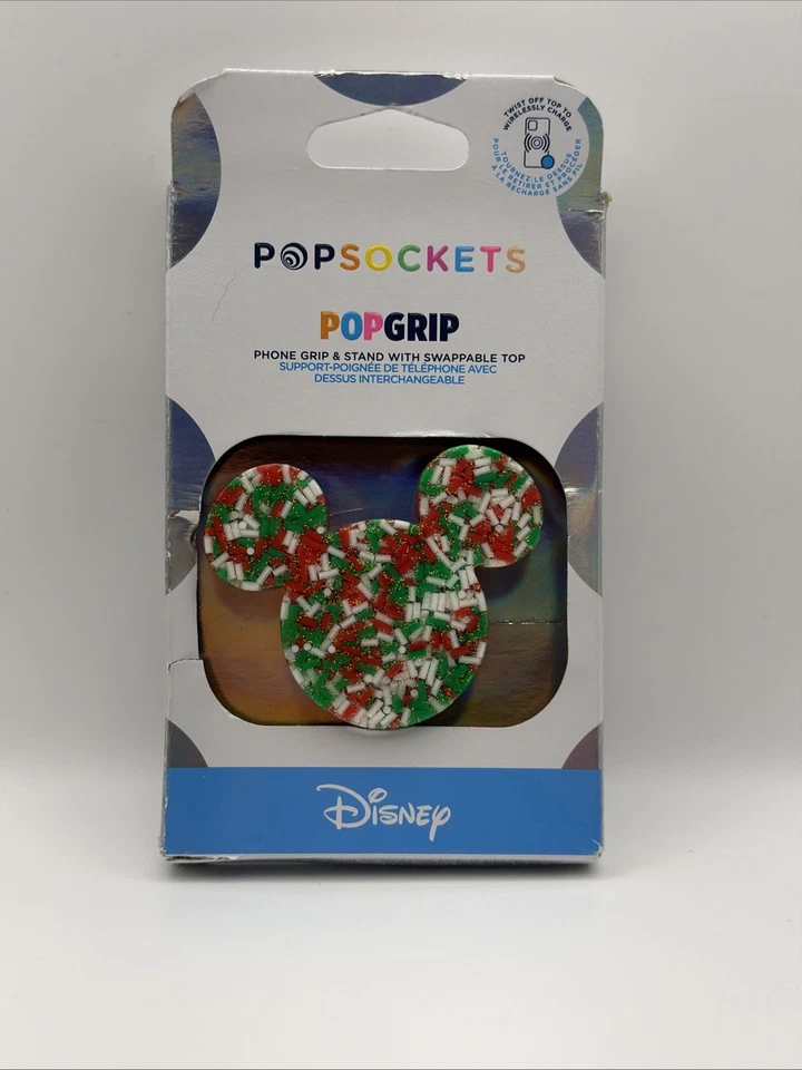 Disney Mickey Mouse Christmas  Phone Pop-Socket - Image 1 of 1
