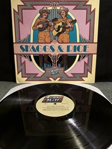 Ricky Skaggs And Tony Rice - Skaggs & Rice - Sugar Hill Records Press SH-3711 - Picture 1 of 6