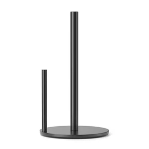 Paper Towel Holder Black, Premium Stainless Steel Kitchen Roll Dispenser, Cou... - Picture 1 of 6