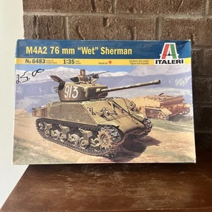 Italeri Military Vehicle 1/35 M4A2 76mm. ''WET'' SHERMAN SW Read - Picture 1 of 3
