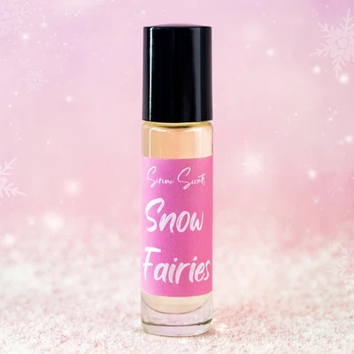 SERENE SCENTS Snow Fairies 10ml Perfume Oil | Alcohol-Free Rollerball | A Lush Sweet Scent