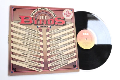 THE BYRDS - THE ORIGINAL SINGLES LP EX Greatest Hits Best Of Rare UK Demo Promo - Image 1 of 4
