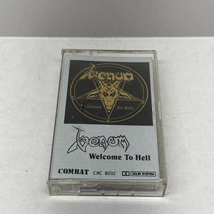 Venom Welcome to Hell Cassette Tape Combat MXT 8032 1985 Black Metal  - Picture 1 of 5