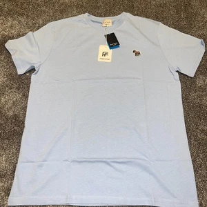 Camiseta con parche con logotipo de cebra Paul Smith para hombre talla 2XL azul cuello acanalado ajuste regular - Imagen 1 de 9