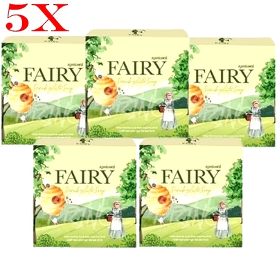 Soap Scrub Gluta Brightening Skin Green Tea Anti Body Dark Spots Fairy 60g. - Image 1 of 4