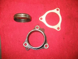 90-99 1991 HONDA CR125 OEM EXHAUST JOINT MANIFOLD 18352-KZ4-700 IN WORKING COND - Picture 1 of 6