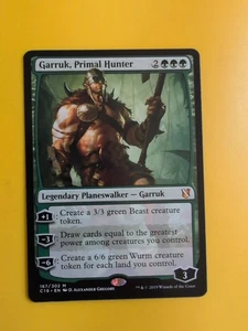 Garruk, Primal Hunter. C19 Mythic Planeswalker  MTG Card. - Picture 1 of 3