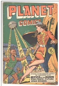 PLANET COMICS 59 VG/FN/5.0 - Solid mid-grade Fiction House! - Picture 1 of 2