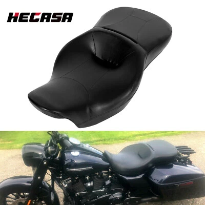 Driver Rider Passenger Seat For Harley Davidson Touring Road Street Glide 09-24 - Image 1 of 4
