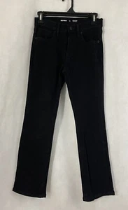 Old Navy Girl Straight Built-in Flex Black Jeans Size 12 - Picture 1 of 7