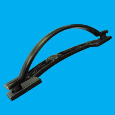 8x Rose Pull Handle 96mm, Cabinet Wardrobe Door Knobs Kitchen, Floral, Faceplate - Image 1 of 3