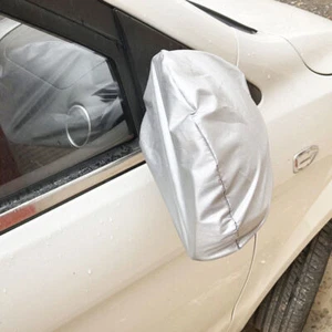 2Pcs Car Side Mirror Snow Cover Auto Rear View Mirror Ice Frost Snow Protector - Picture 1 of 12