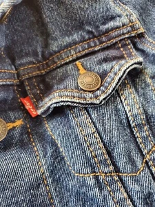 Levi’s Jean Jacket Youth Kids Sz 7R - Picture 1 of 7