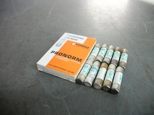 TELEMECANIQUE FERRAZ-SHAWMUT BOX OF 10 10X38 FUSES DF2CA08 8AMP 500VOLT NIB - Picture 1 of 2