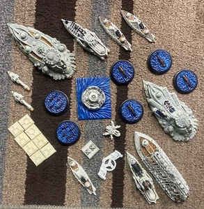 Dystopian Wars Mixed Vintage Antarctica Battlefleet - Bild 1 von 2