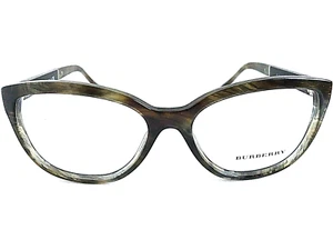New BURBERRY B 2166 3470 Rx Havana 54mm Cat Eye Women's Eyeglasses Frame #2 - Picture 1 of 12