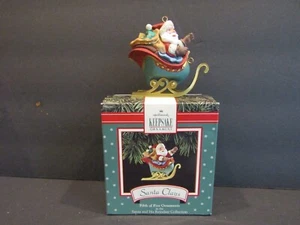 Hallmark Keepsake Ornament 1992 SANTA Y SUS RENOS 5º en Serie - Imagen 1 de 5