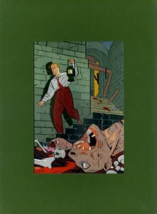 CHALAND IT'S ALIVE 1ère VERSION LITTAYE SOUS PASSE PARTOUT 30x40cm VERT - Picture 1 of 1