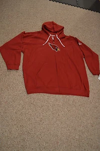 NUEVA Sudadera con capucha Majestic Arizona Cardinals para hombre ROJA con cremallera completa (TALLA 5X) - Imagen 1 de 8